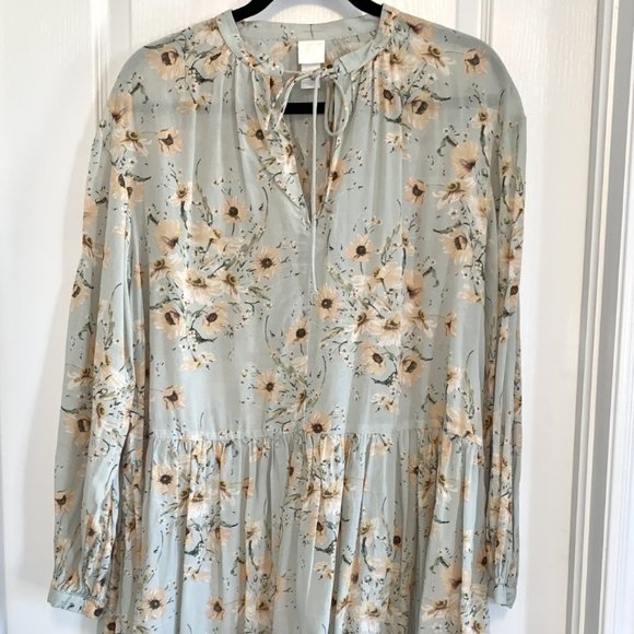 H&M Green Dress, Size 2 - Picture 1 of 3